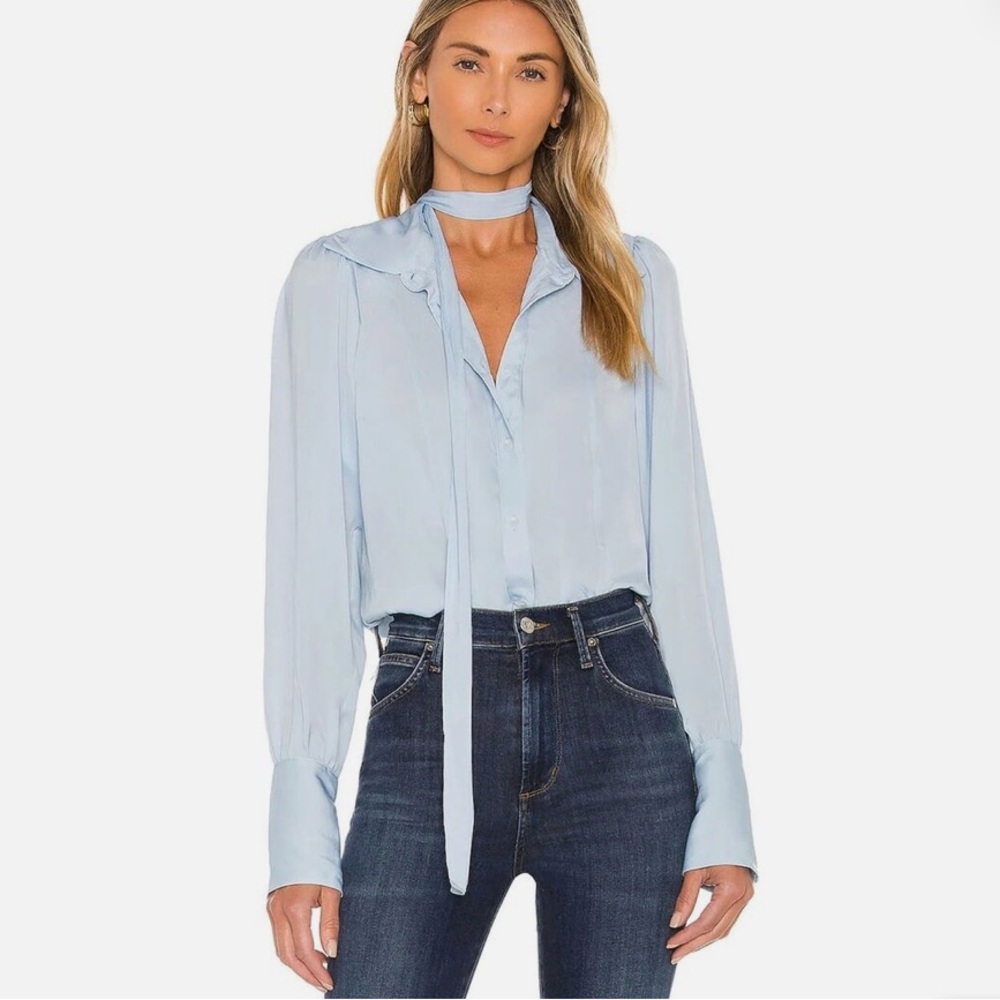 Free People Lala Solid Blouse